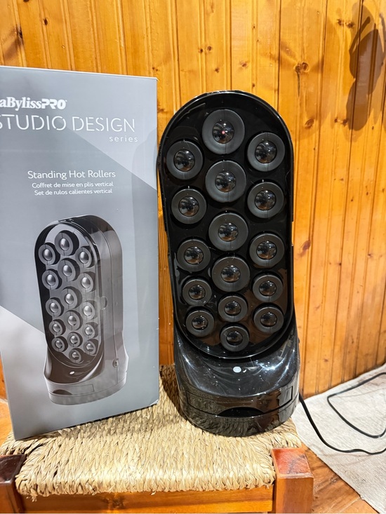 BaBylissPRO Black Standing Hot Rollers - Studio Design